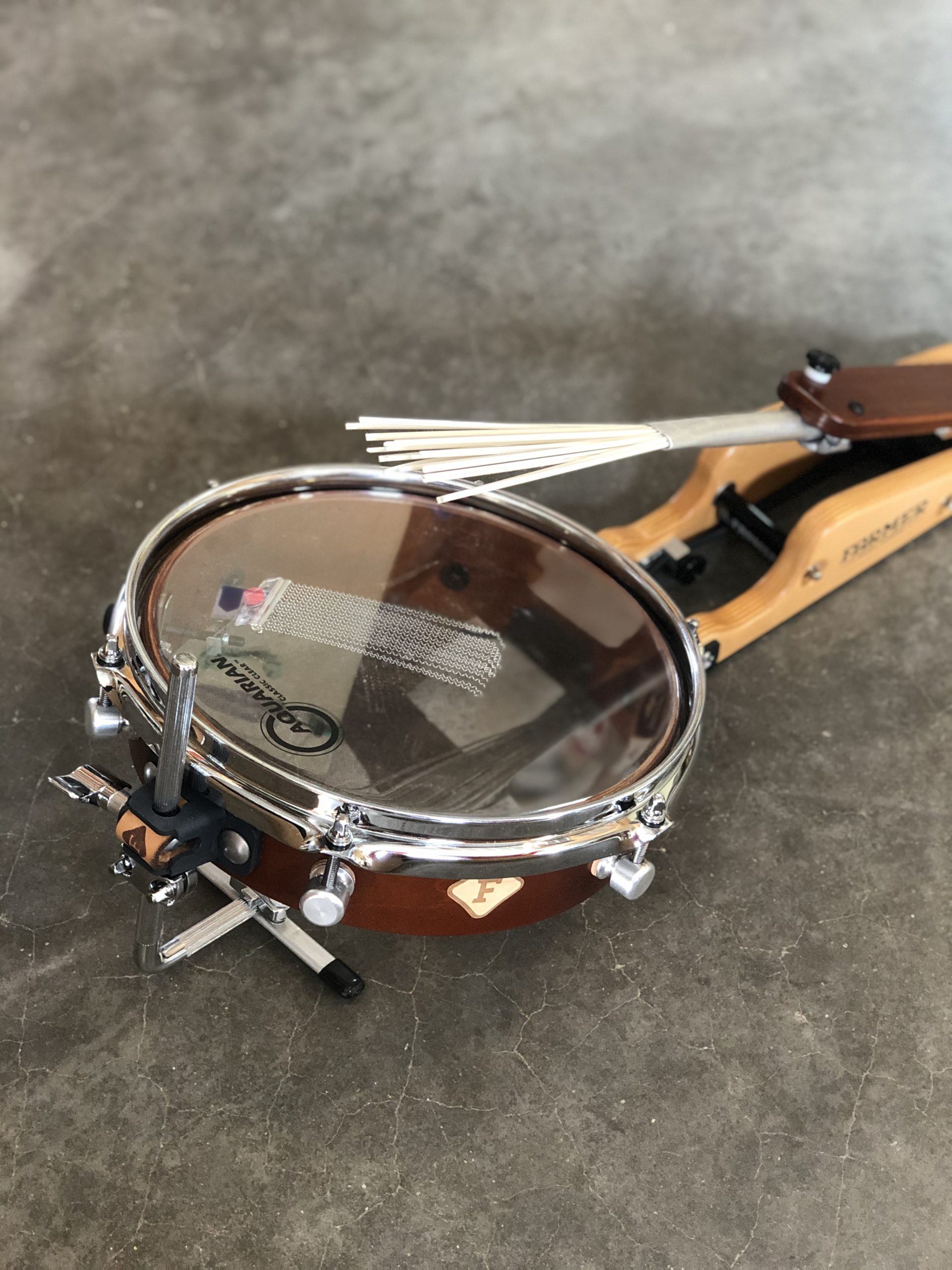 Downbeat Snare Mount Farmer Foot Drums